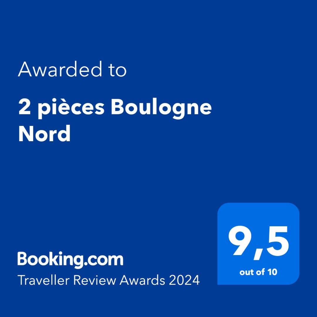 2 Pieces Boulogne Nord Apartment Bagian luar foto